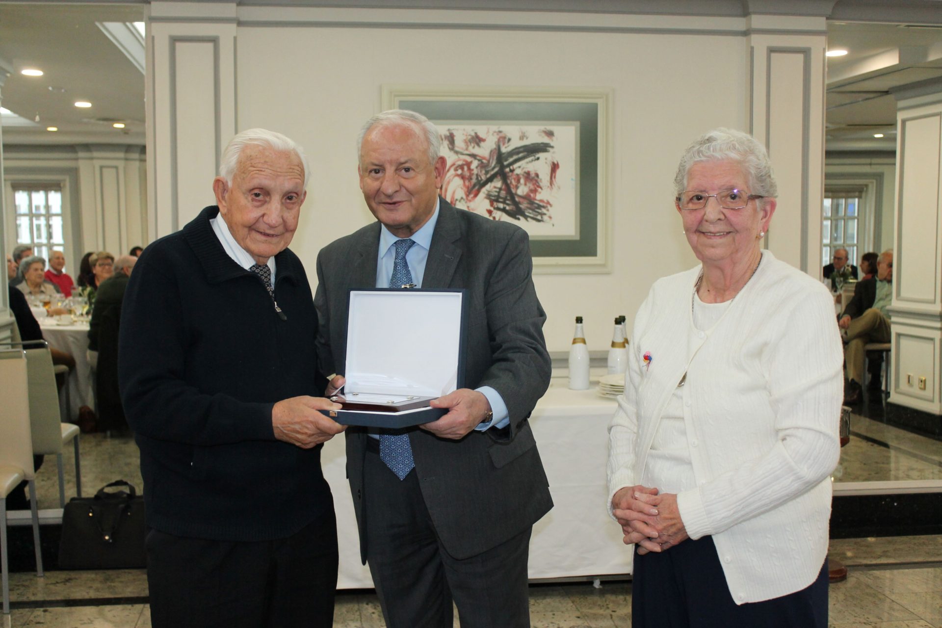 Homenaje a nuestros compañeros mayores de 90 años Asociación Jubiberdrola